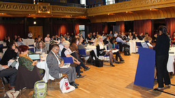Delegates at the 20th Poverty Environment Partnership (PEP) meeting integrate poverty and environmental issues into the global agenda in Edinburgh in late May (Photo: Matt Wright/IIED)