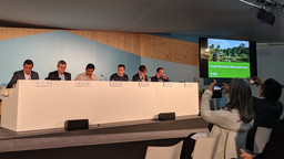 A last-minute speaker change resulted in IIED participating in an all-male panel (or 'manel') at the UN climate summit (Photo: Anne Schulthess)