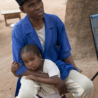 Bogory Carara, 51, and his family came from Dalaba Koro (old Dalaba) when they were displaced by the Sélingué dam construction in 1980. He says the dam improved infrastructure, such as roads and electricity, but initially the family didn’t have any land to grow food. In 1983 he got one hectare to grow rice, in 1985 one hectare for maize and then extra land for maize and rice in 1998 and 1999, for a total 2.82 ha. Now he grows rice on all his land, using mostly organic fertiliser (Photo: Mike Goldwater/GWI)